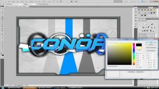 conor. // Speed Art : ChromeDesigns (Photoshop & Cinema 4D)