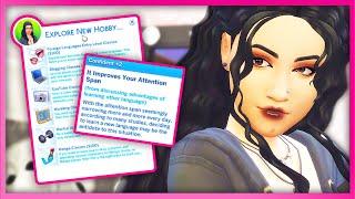 REAL HOBBIES FOR YOUR TEENS! LEARN FOREIGN LANGUAGES, SIMSTUBE, MANGA CLASSES + MORE (Sims 4 Mod)