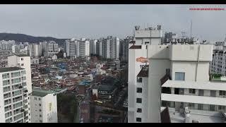 가재울고등학교, 가재울 중앙공원, DMC래미안e편한세상2단지, 북가좌삼호아파트, 서울 서대문구 북가좌동 드론영상소스 DJI 0461