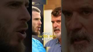 David De Gea Hates Roy Keane  #football #manutd #premierleague #cr7 #shorts