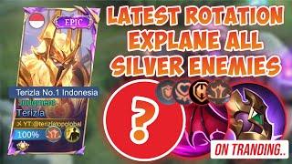 LATEST ROTATION EXPLANE ALL SILVER ENEMIES - BEST ITEMS BUILD TERIZLA 2024