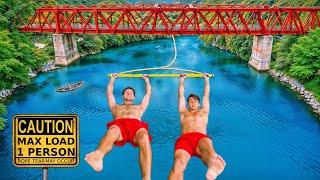 We Tested the World's Most DANGEROUS Rope Swings!