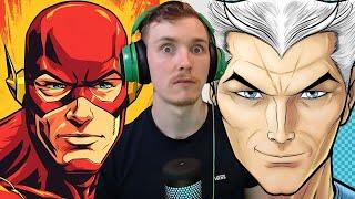 SPEEDFORCE VS MUTATION - Flash Vs Quicksilver - DEATH BATTLE! - Reaction