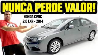 CIVIC 2.0 LXR - CARRÃO JAPONÊS MUITO MAIS BARATO que KWID! PREÇO, DEFEITOS e CONSUMO! (Avaliação)