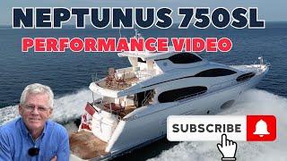 Neptunus 750SL Performance Video - New Boat-New Numbers