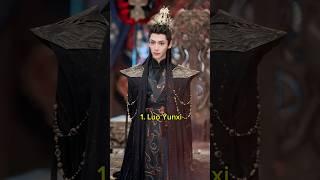 Top 10 My Favourite Chinese Actors In Historical Costume 2024 #facts #viral #trending #fyp #shorts