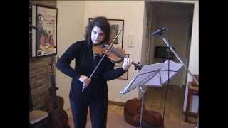 Bach Violin Sonata No.1 Siciliana by Lydia Boudounis