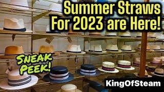 Summer Panama’s & Straw Hat Collection - KEVIN’S HATS & GUITARS