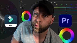 Filmora X VS Premiere Pro | Color Grading