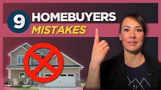 9 MISTAKES New HomeBuyers Make | Bonney Lake, WA