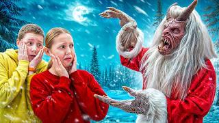 KRAMPUS in Real Life! Amelka Karamelka Dark Stories|