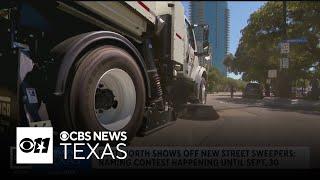 City of Fort Worth shows off new street sweepers, want name suggestions