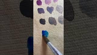 Today's Watercolor SWATCHESPhthalo Blue By Daniel Smith