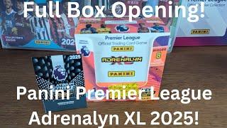 FULL BOX OPENING! NEW Panini Premier League Adrenalyn XL 2025 Football Cards 50 Pack Opening!