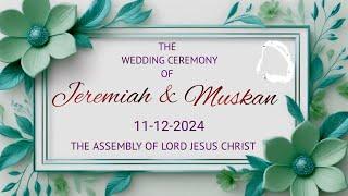 11.12.2024 Wedding Ceremony   (LIVE)