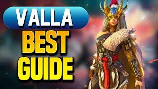 VALLA | DEFENSIVE DEBUFFER & NUKER (Build & Guide)