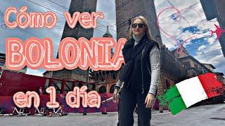 Cómo ver BOLONIA en un DÍA ‼️tour a pie por la ciudad. #travel #bolonia  #travelvlog #italy