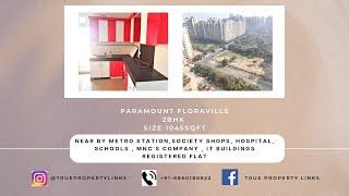 Paramount Floraville 2BHK Flat || 8860188922 || Sector 137 Noida Expressway