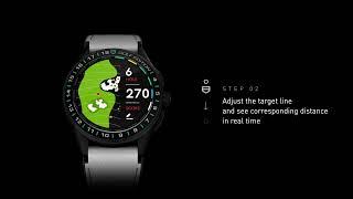 TAG Heuer Golf | How to track the distance to the green and hazards?