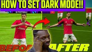 How To Set Night Mode In eFootball 2024 Pes 2024 Fix lag Issues eFootball 2024 