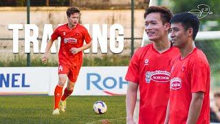 TRAINING TIME | Buổi tập đầu tiên của Hoàng Đức cùng Đội tuyển Việt Nam