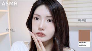 메이크업 ASMR 화알못 남편에게 받아보는 모카무스 메이크업 (올영 모카무스 색조)