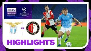 Lazio v Feyenoord | Champions League 23/24 | Match Highlights