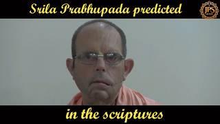 Srila Prabhupada was Predicted in the Scriptures. 'Short Video Snippet'