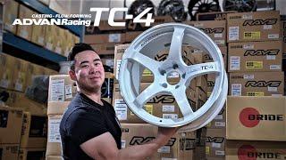 ADVAN RACING TC4 - Everything You Need to Know. Yokohama Wheel 18x10.5 +15 Racing White w/Ring