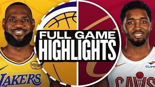 LAKERS at CAVALIERS | FULL GAME HIGHLIGHTS | October 30, 2024