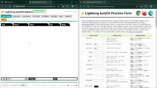 Lightning Autofill Tutorial: AUTOFILL action