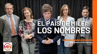 EL PAÍS DE MILEI: CONFIRMÓ ALGUNOS DE LOS NOMBRES DEL GABINETE ¿QUIÉN SERÁ MINISTRO DE ECONOMÍA?