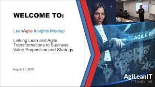 Silicon Valley Meetup Replay of AgiLeanIT's "LeanAgile Insights" Live Presentation #OnDemand