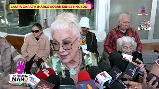 Laura Zapata pide ORACIÓN por la salud de Ernestina Sodi pero asegura NO habrá reconciliación