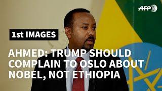 Nobel Peace Prize winner Abiy Ahmed responds to Donald Trump | AFP