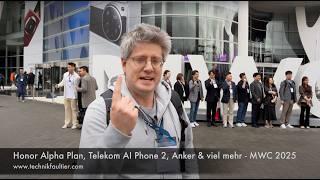 Honor Alpha Plan, Telekom AI Phone 2, Anker & viel mehr - MWC 2025