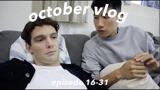 Big anxiety attack.. . How to deal with!  【October Gay couple Vlog】「Episode 16」