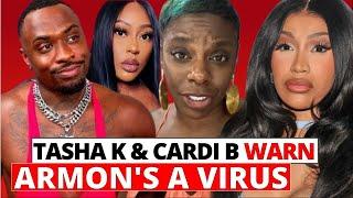 Armon Wiggins LIES EXPOSED: Tasha K & Cardi B Tell Armon STOP| Milagro Gramz STEPS IN TO HELP