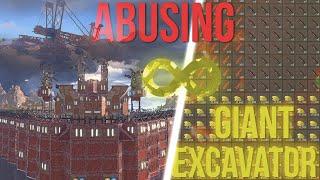 HOW ABUSING GIANT EXCAVATOR GOT US RICH - Rust