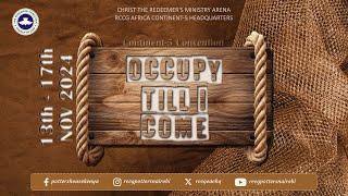 #OccupyTillICome RCCG AFRICA CONTINENT-5 CONVENTION  || DAY 1 (Opening Ceremony)