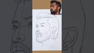 Hardik Pandya Drawing