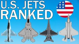 US Fighter Jets Ranked (2021)