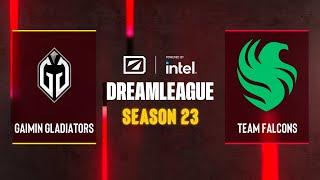 Dota2 - Gaimin Gladiators vs Team Falcons - DreamLeague Season 23 - Grand Final