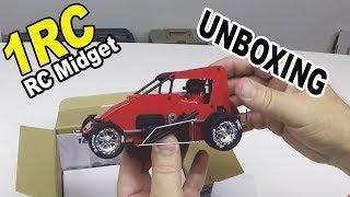 1RC Midget unboxing and first test - 1/18 scale RC racing