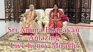 Sri Amma Bhagavan Amazing Live Honey Miracle