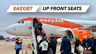 EasyJet Airbus A319-100 Up Front Seat | London LTN to Paris CDG | Flight Review