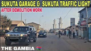 Sukuta Unveiled: Latest Drive After Demolition Work Sukuta Traffic Light & Sukuta Garage the Gambia