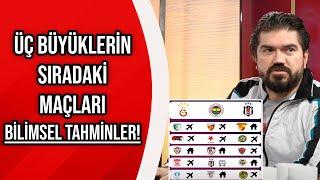 Galatasaray, Fenerbahçe ve Beşiktaş Sıradaki 5 Maçında Kaç Puan Toplar? (BİLİMSEL TAHMİNLER)