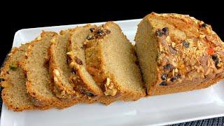 You Will Make This Breakfast Cake Every Day! Simple & Very Tasty Chai Fruit Cake - Spice Cake Recipe