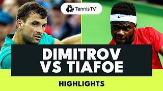 Grigor Dimitrov vs Frances Tiafoe Highlights | Toronto 2018